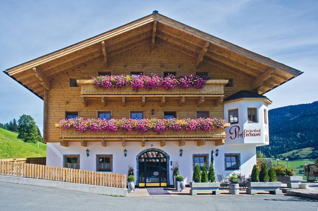 Villa Ferienhof Pfefferbauer Saalbach Exterior foto